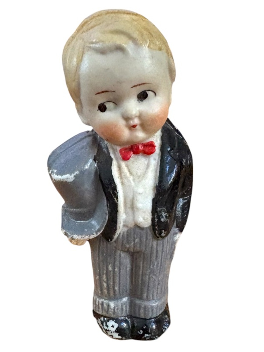ANTIQUE➕RARE 1920’S Frozen Tuxedo Charlie